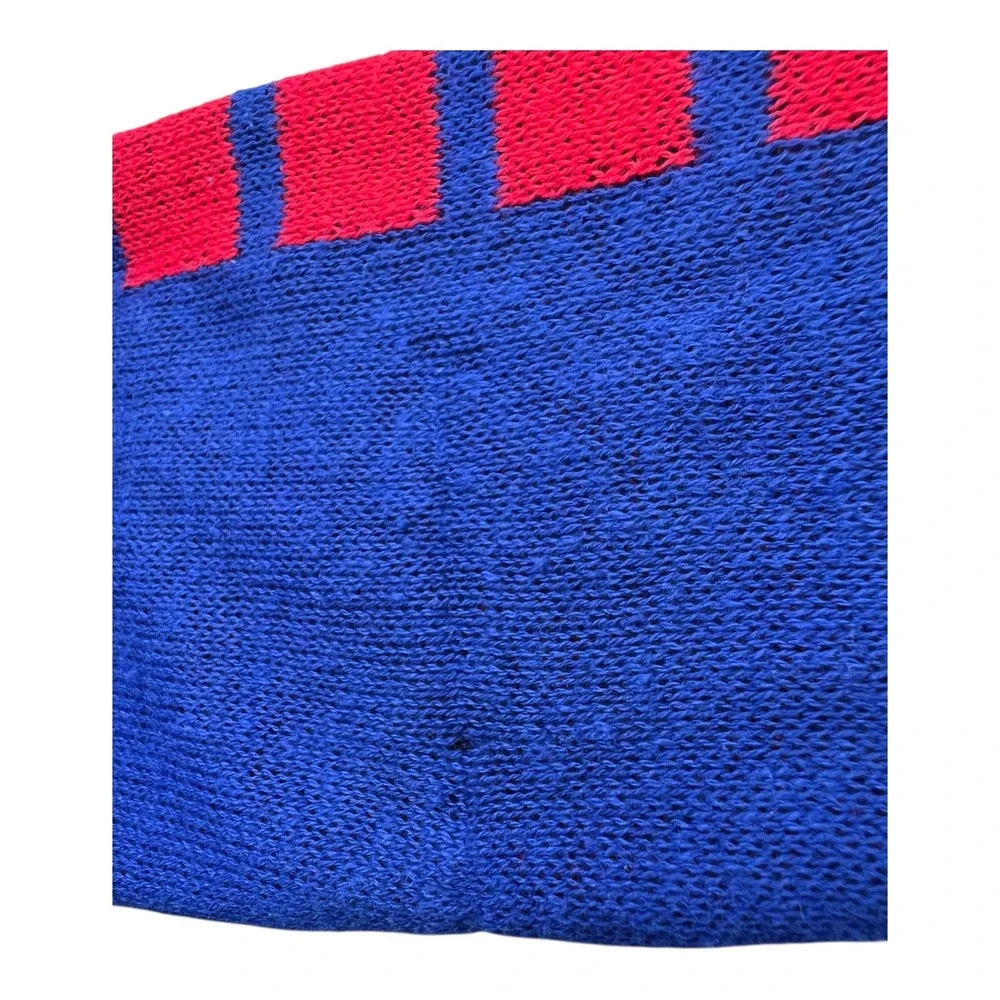 Star Wars‎ Blue Red Stripe Graphic Knit Sweater Women's Size Small - Picture 8 of 9